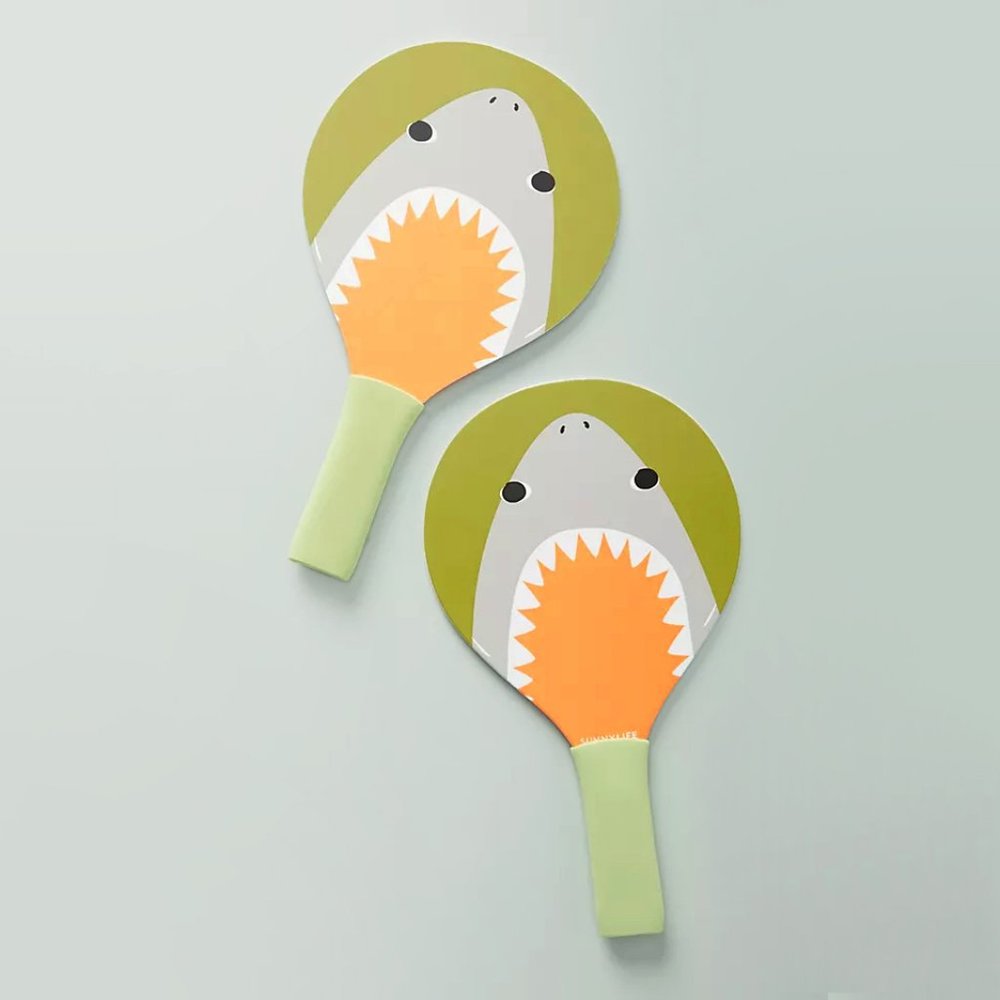 Sunnylife | Ping Pong Paddle Set + Carrying Case | NWT